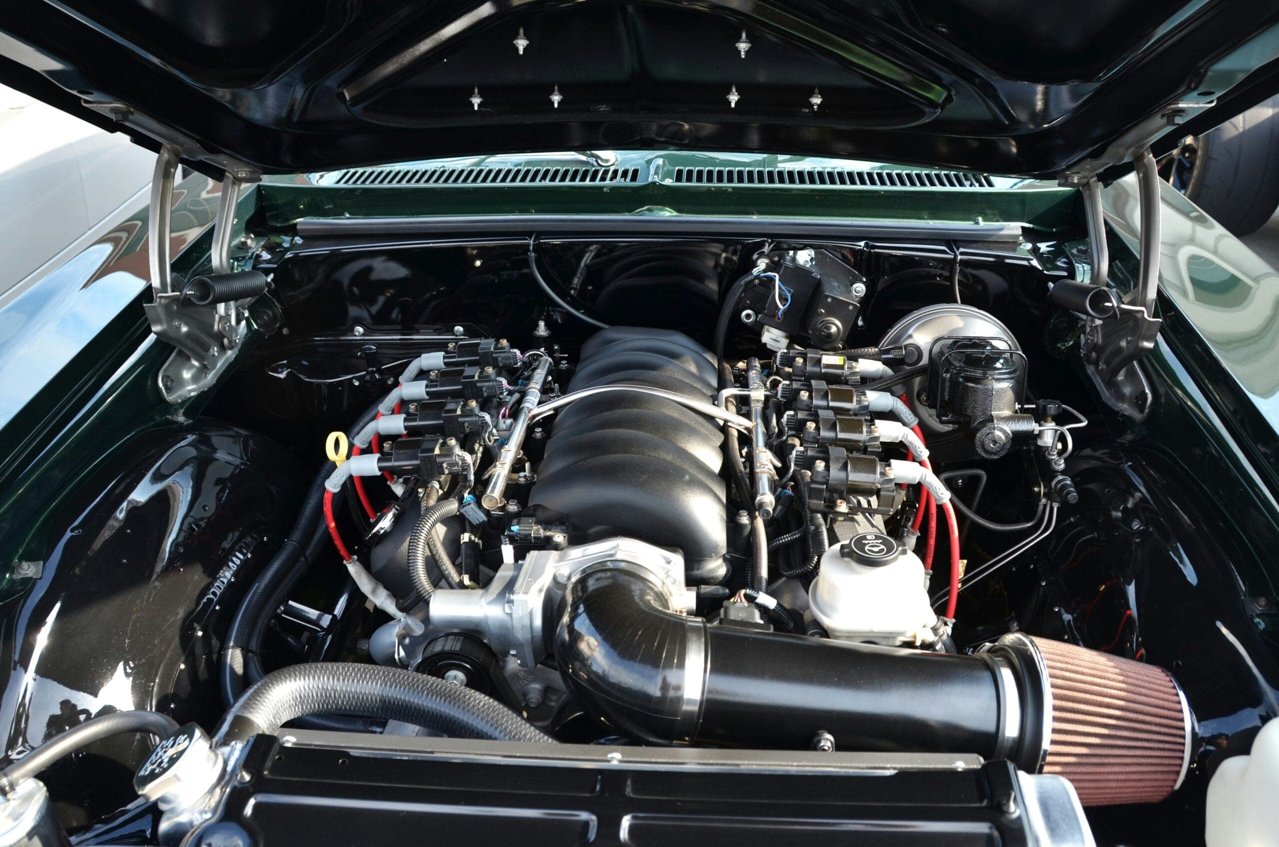 Engine bay detail service Halifax mobile detailing