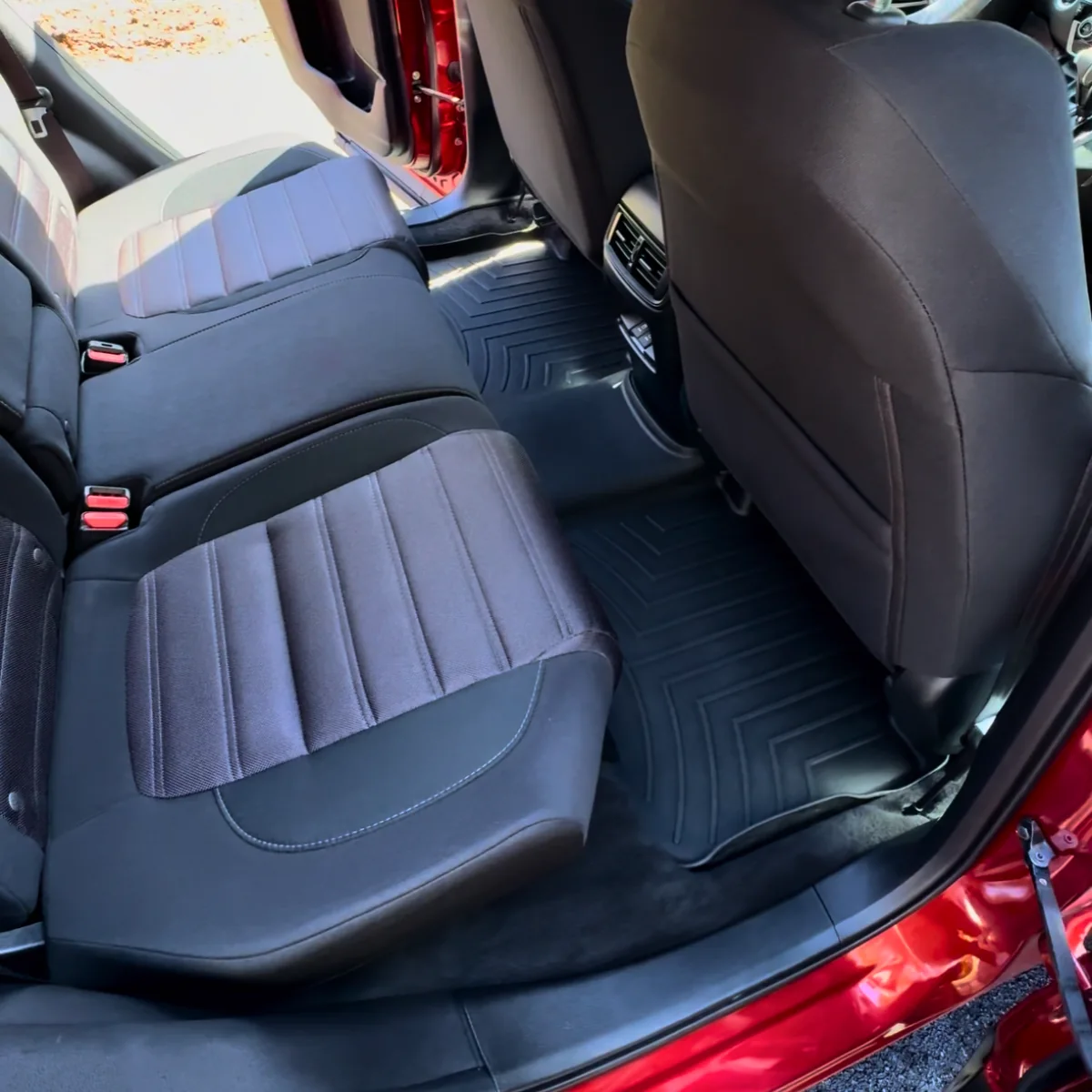 Clean vehicle cabin after WCAP interior detailing