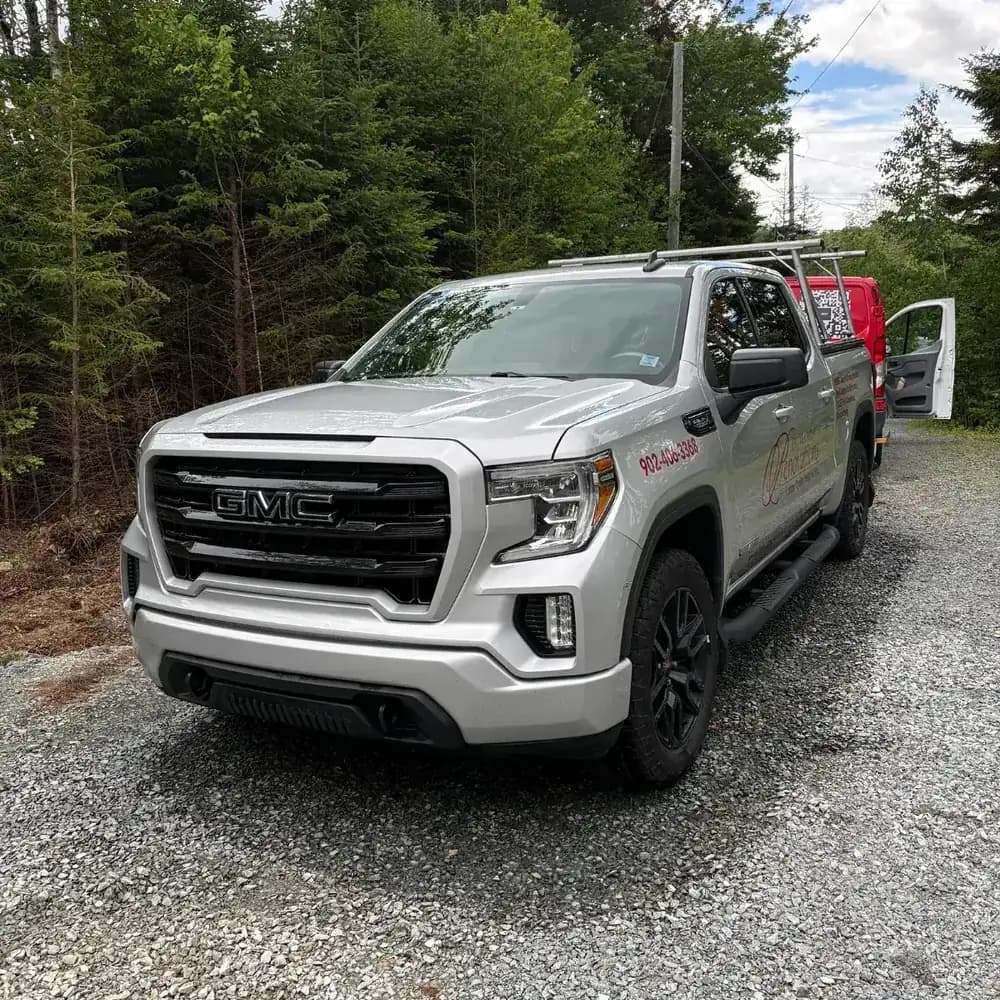 GMC truck exterior after WCAP Detailing mobile detailing in HRM