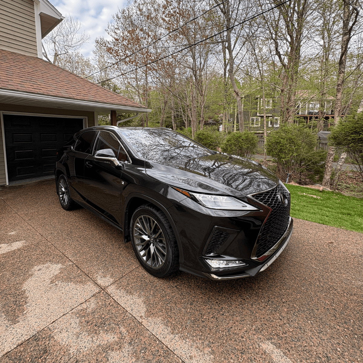 Lexus exterior after WCAP mobile detailing in Halifax