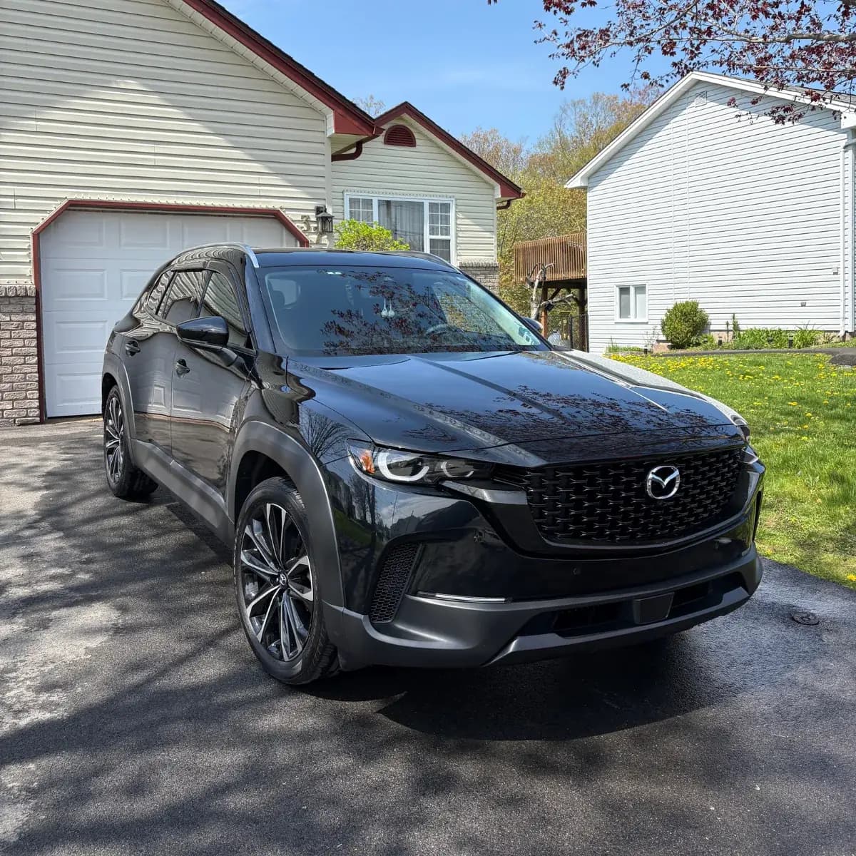 Mazda exterior after WCAP Detailing mobile exterior detailing in Halifax