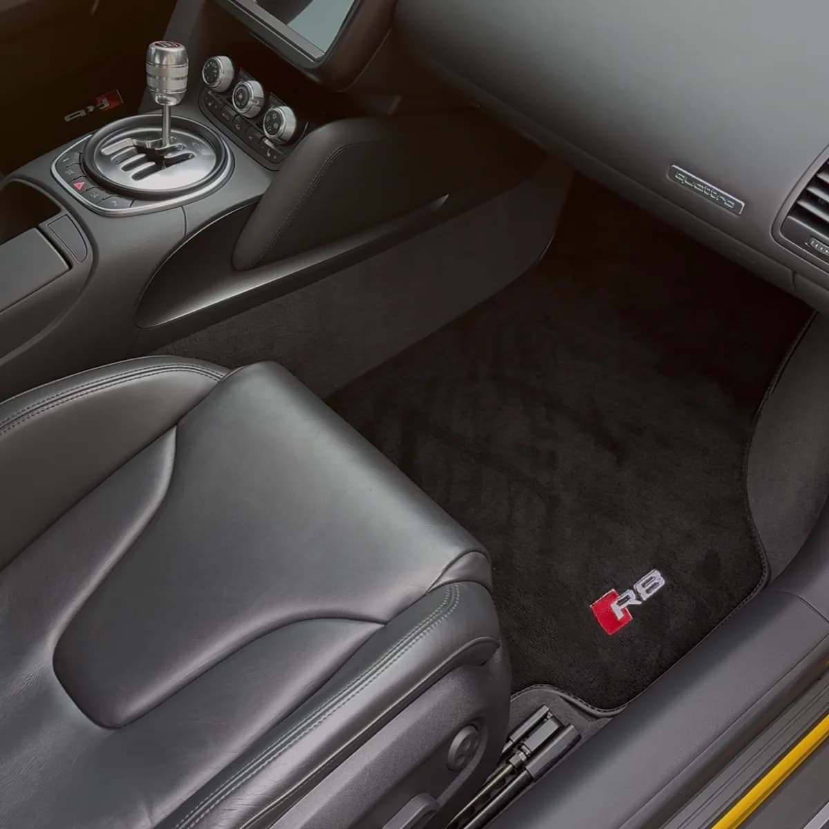 Audi R8 interior after premium WCAP Detailing mobile detailing